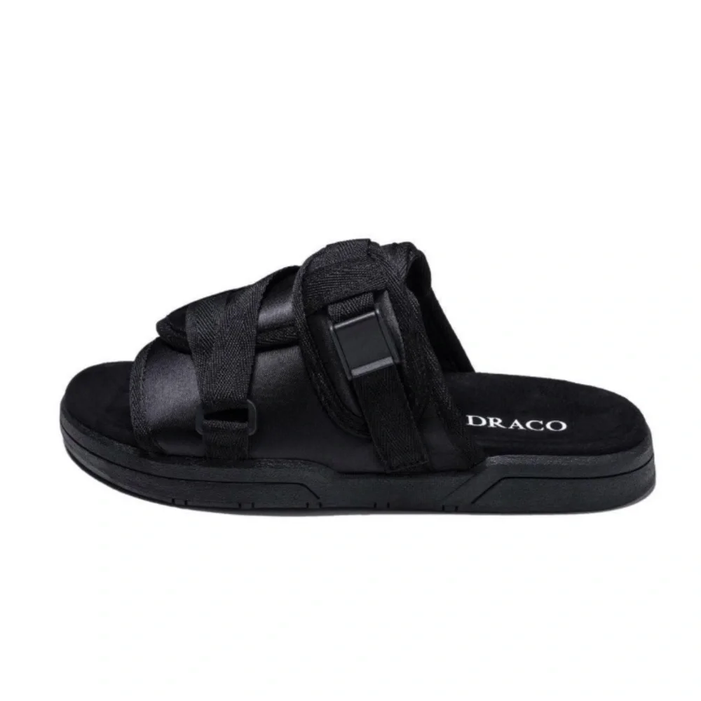 Men's Black Sandals - Picture 3 of 3